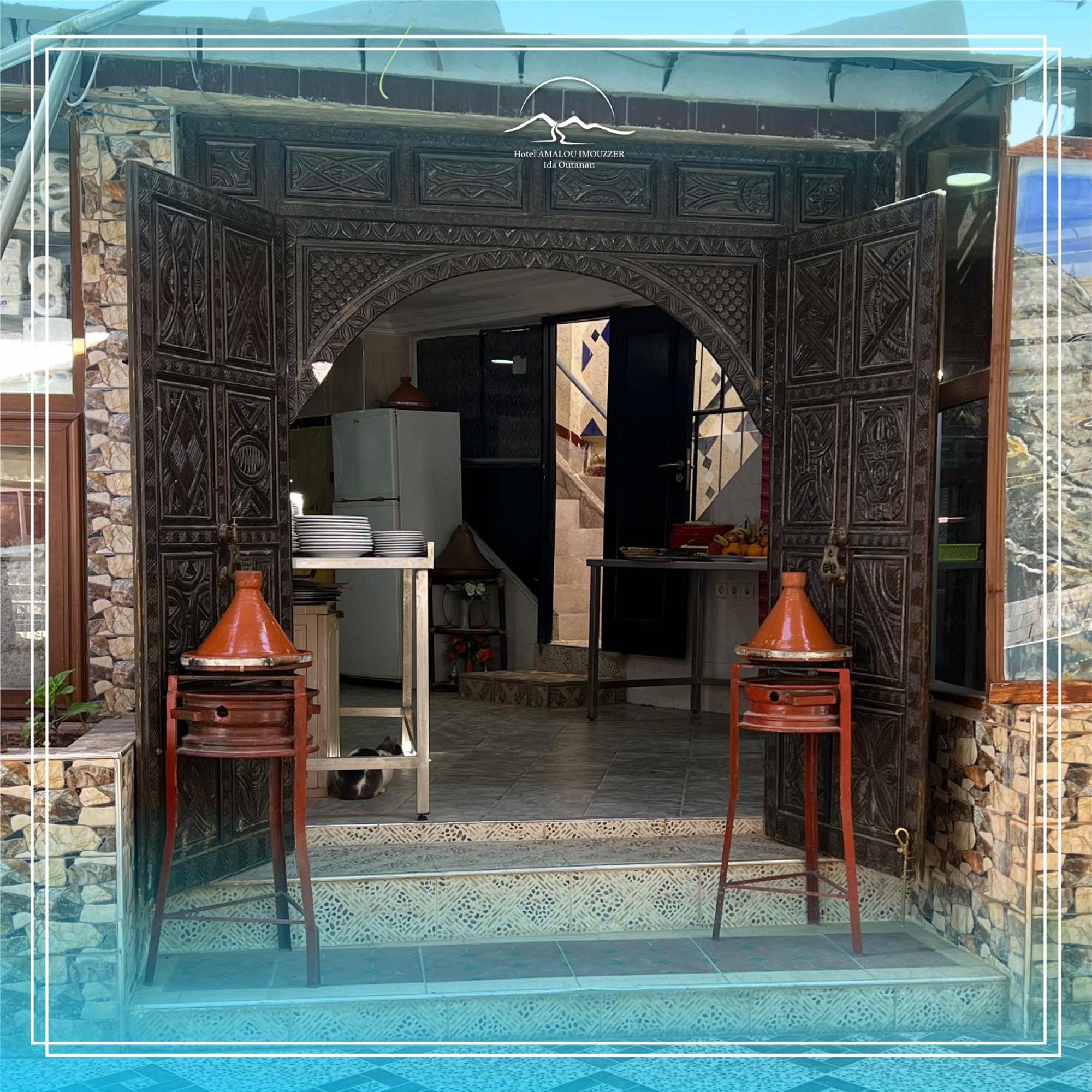 Hotel Amalou Imouzzer Ida Ou Tanane Exterior foto